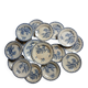 14 dinner plates + 2 "Chardons" dishes from Gien