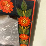 Bohemian mirror in painted wood