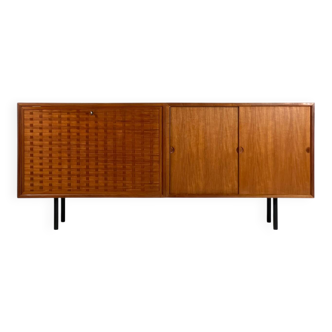 Buffet en teck des années 60 Cadovius, vintage en bois de teck danois.