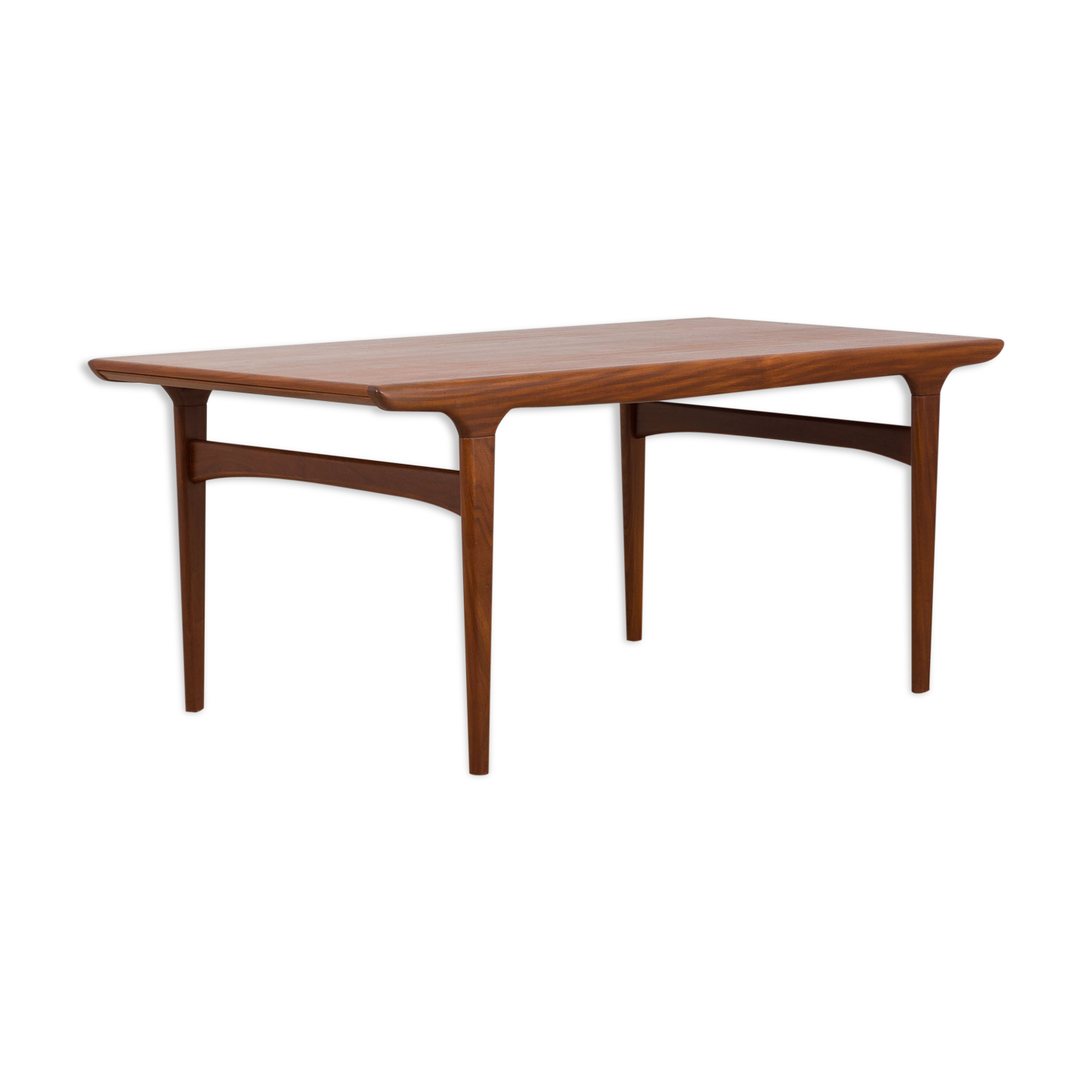 Teak Extendable Dining Table by Johannes Andersen for Uldum Møbelfabrik, Denmark, 1960s