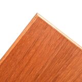 Small 1950s Scandinavian Coffee Table with Turned Legs