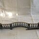Bronze fireplace bar XIX Front trim Fireplace accessory Louis XV