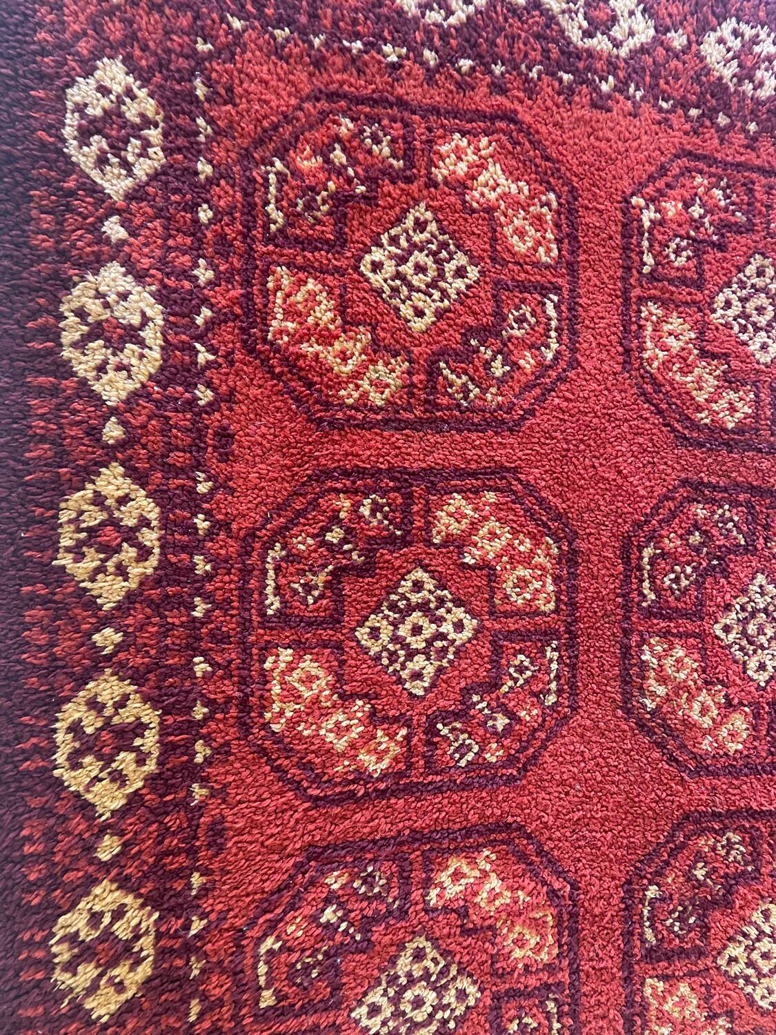Tapis en laine français vintage
