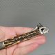 Old cigar cutter of stag horn and stainless steel. Solingen Germany 50-60s