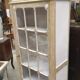 Painted window with a glass door