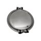 Art Deco aluminium tray with mirror, 1930s