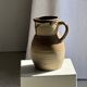 Old beige matte terracotta carafe H24 L16