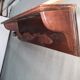 Wooden wall coat rack