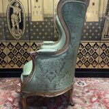 Louis XV golden eared armchair