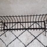 Metal indoor planter