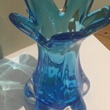 Vintage vase blown glass