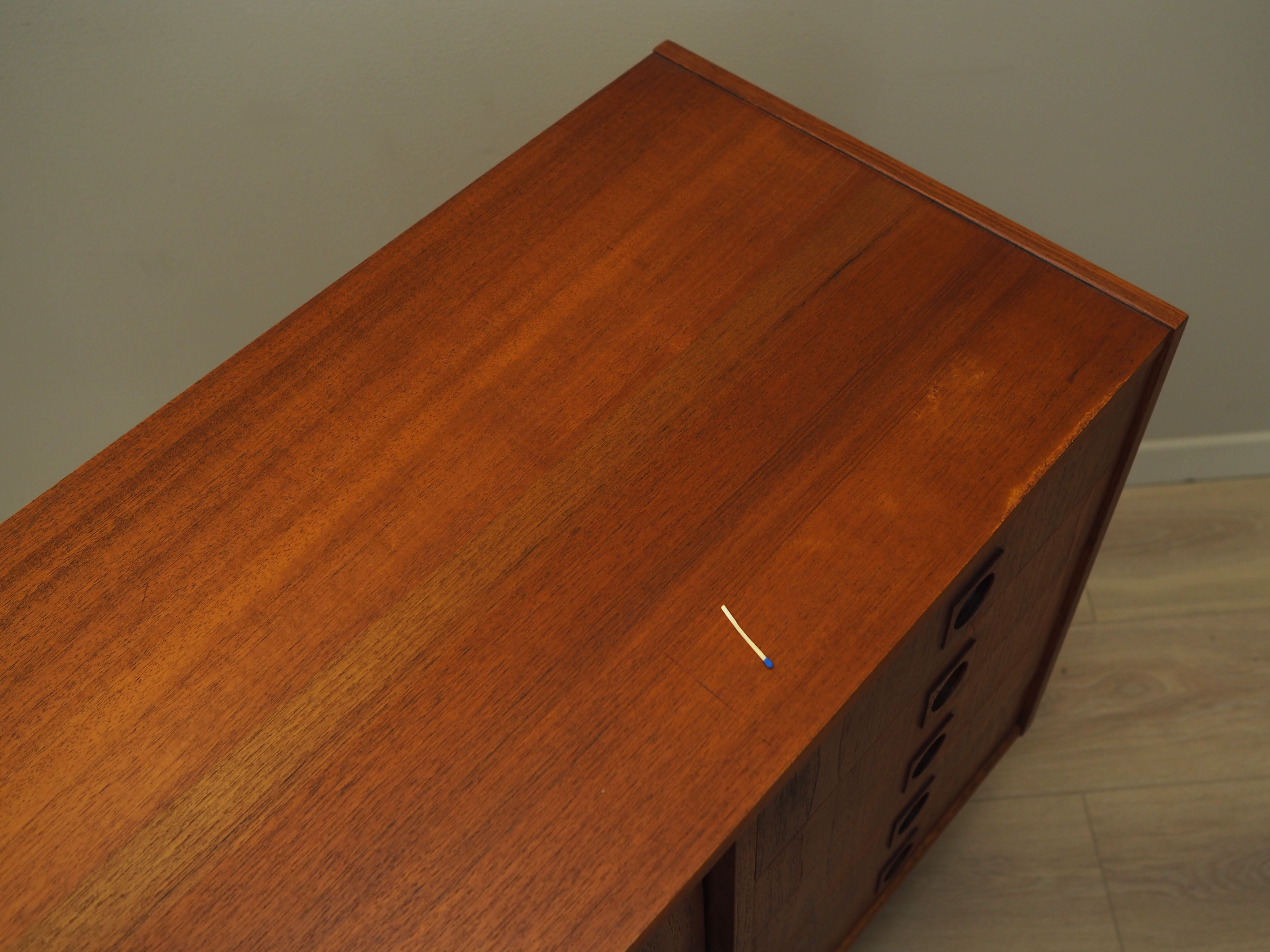Teak sideboard, Danish design, 1970s, manufacturer: Farsø Møbelfabrik