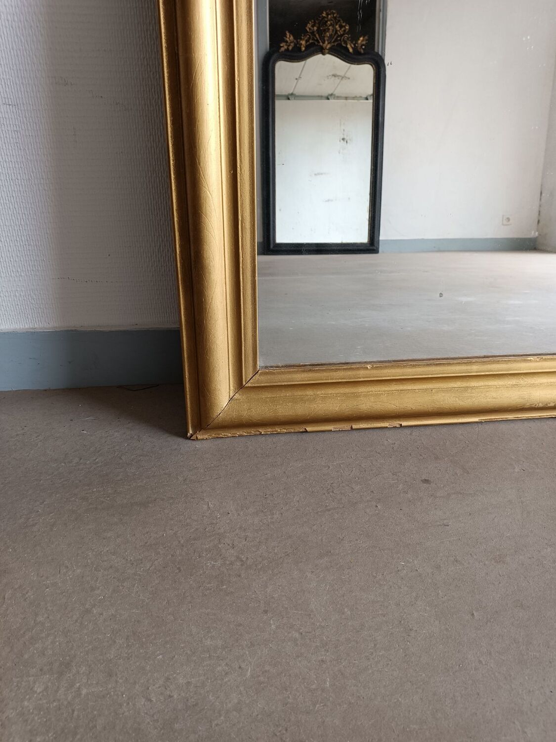 Antique mirror Louis Philippe 120/74 cm