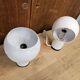 Pair of Italian design bedside lamps 1970 Valenti