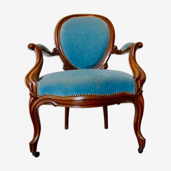 Medallion napoleon III armchair