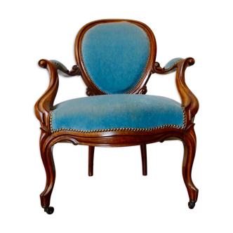Medallion napoleon III armchair