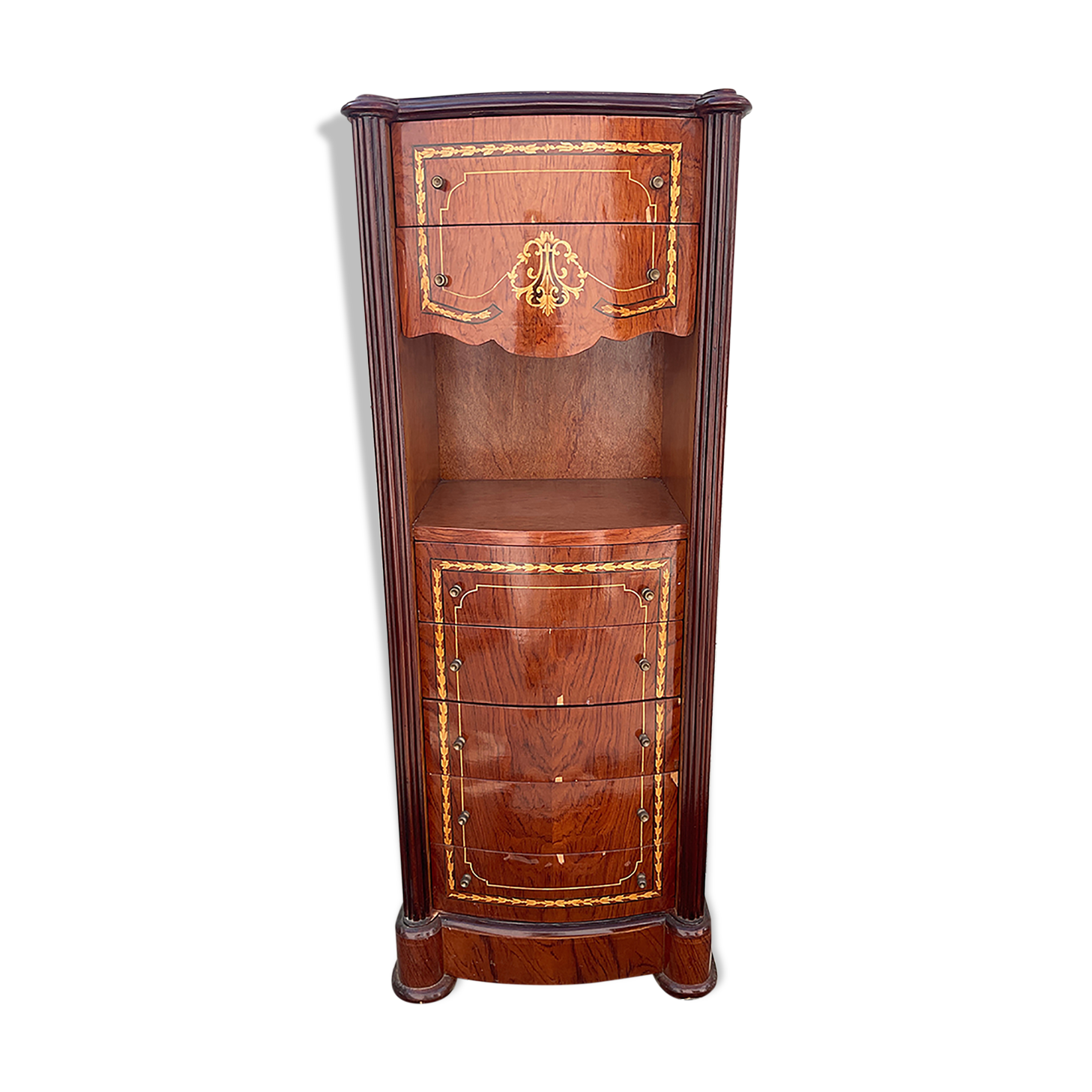 Chest of drawers marquetry
