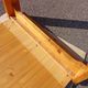 Brutalist style pine table from the 1970s.
