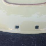 Decorative plate/serving dish in glazed ceramic from the 50s/60s, signed