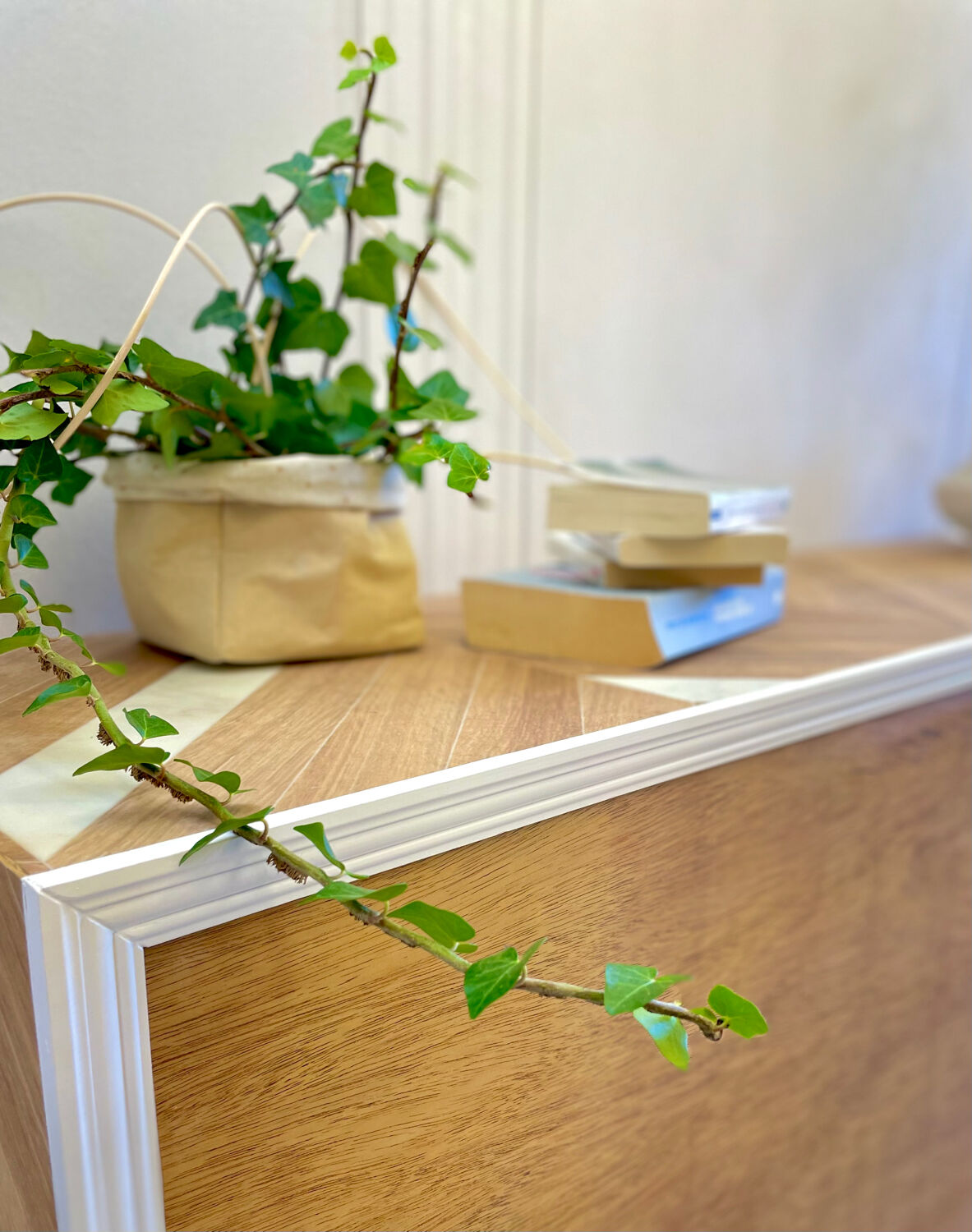 Vintage sliding door enfilade