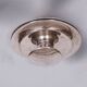 Bauhaus Chandelier in Chrome, Steel and Frosted Glass, Czech, 1930s