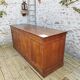 Large oak trading counter