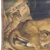 Lion poster, educational grid, 1891