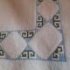 Tablecloth and embroidered linen towels