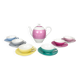 Service à café ou à thé en porcelaine moser, rare, tchécoslovaquie, années 1950, marqué