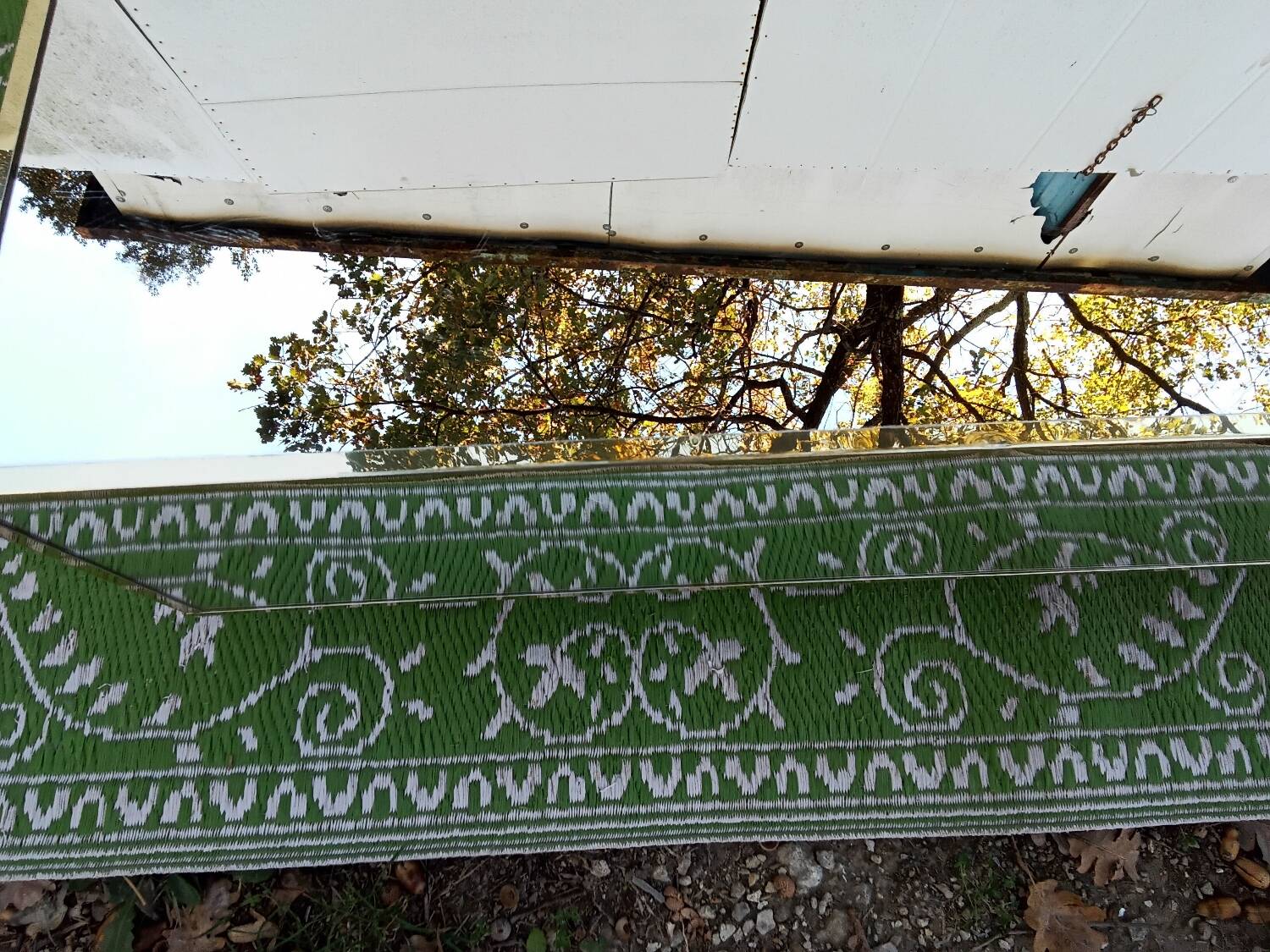 Mirrored coffee table