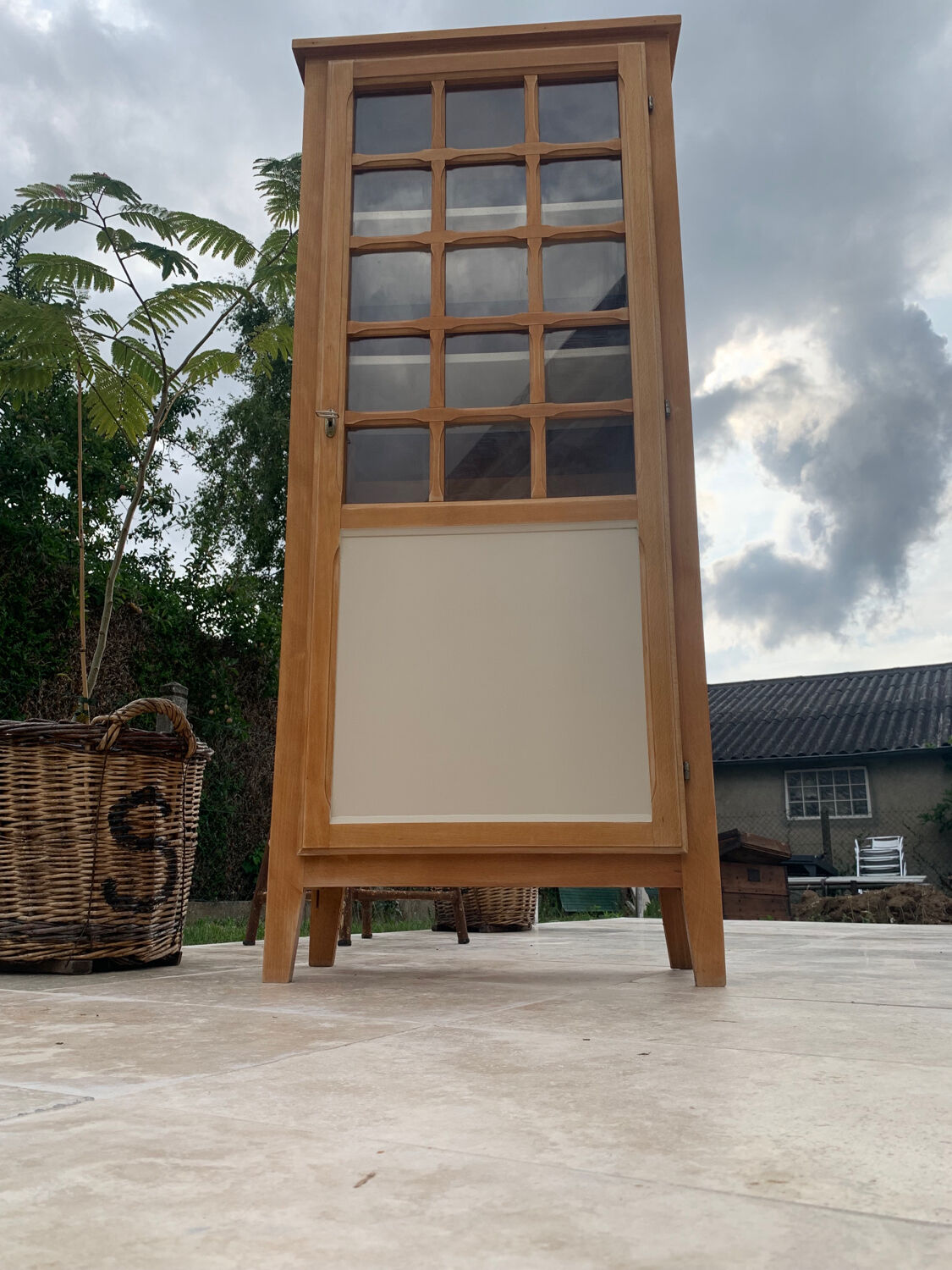 Parisian glass cabinet