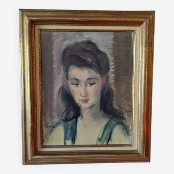 Portrait à l'huile 1943