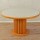 Table à manger des années 1980, Flötotto, vintage