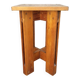 Vintage solid pine stool