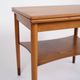 Folding table - Teak & Beech - Brass fittings - Børge Mogensen - Søborg Furniture Factory - 1950s