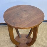 Guéridon en bois Art Déco