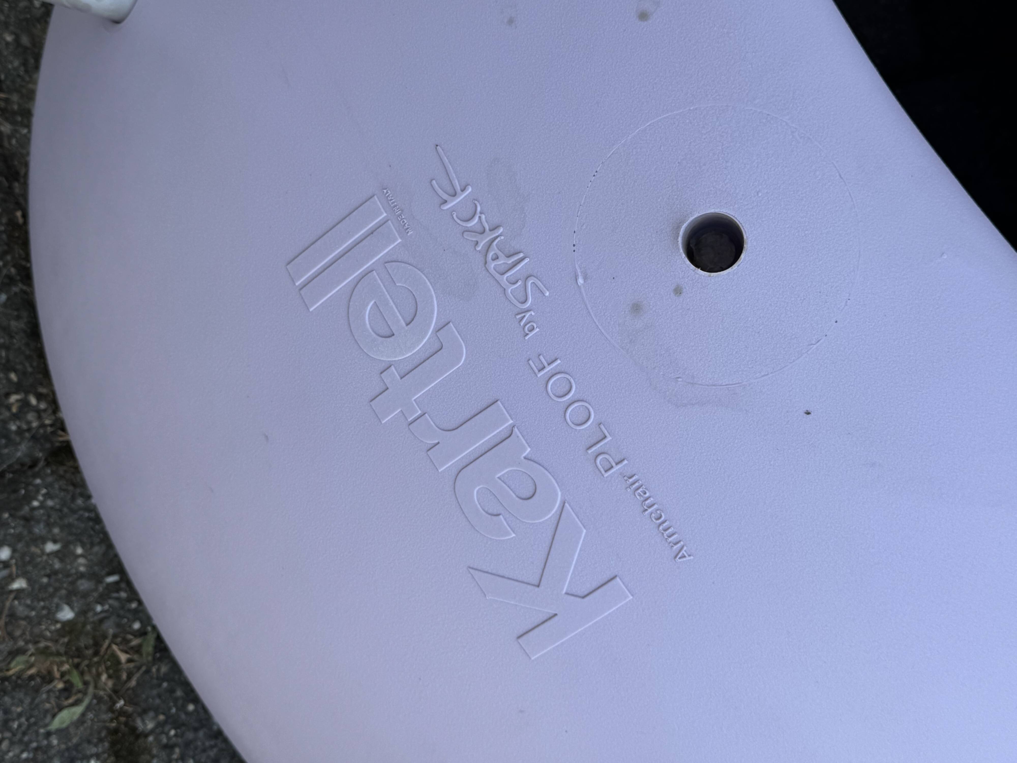 Paire de chaises Ploof de Philippe Starck pour Kartell