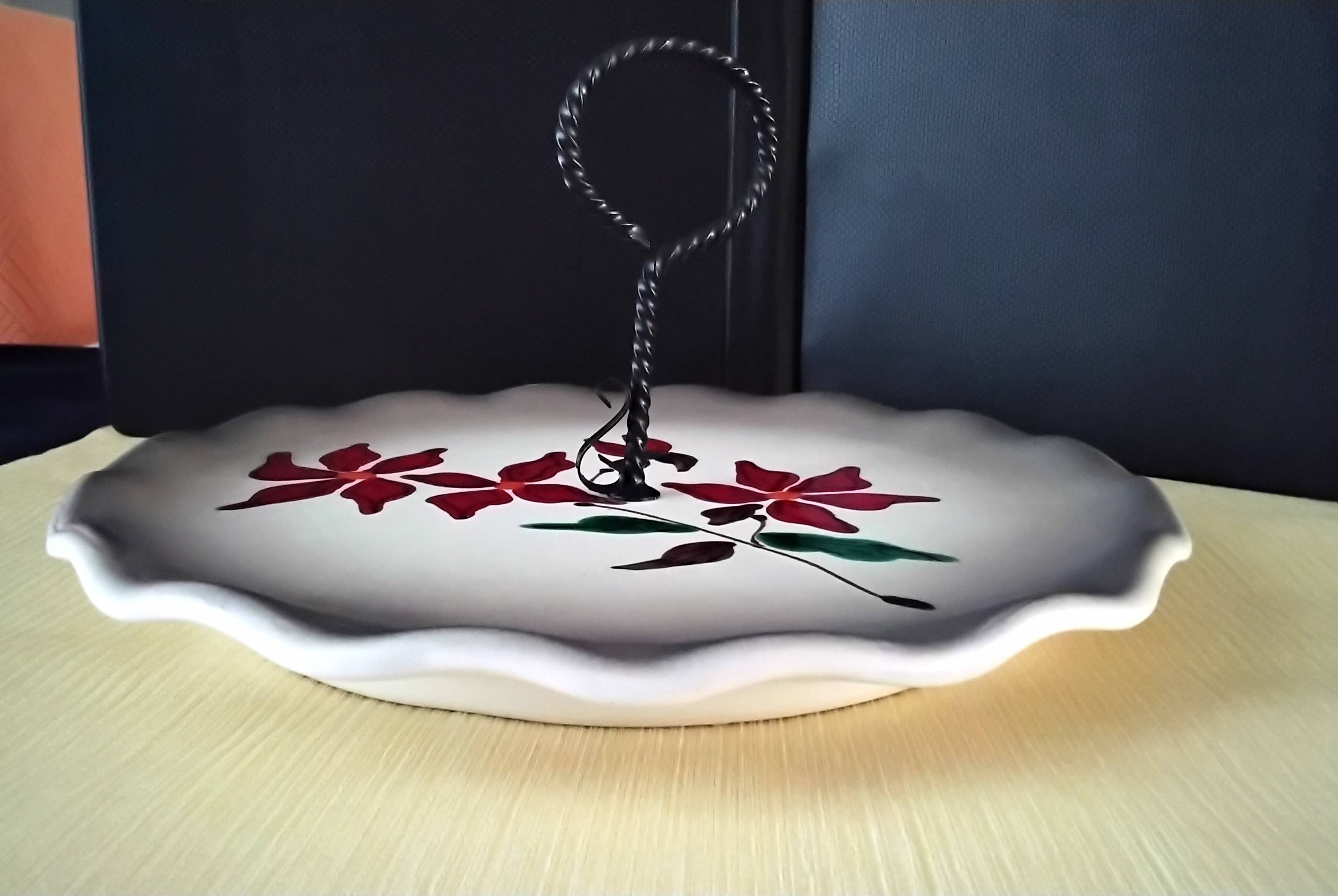 Vintage ceramic cheese board