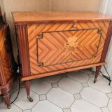 Louis XVI style bar cabinet
