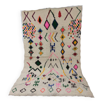 Tapis berbère marocain artisanal fait main 303 X 192 CM