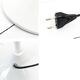 Lampe de bureau vintage scandinave – métal noir, orientable