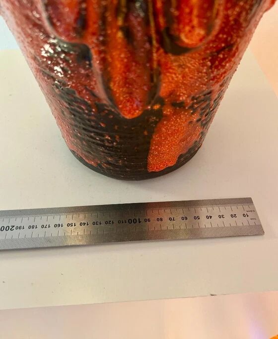 Fat Lava accent lamp by Carstens Tönnieshof – 1970s | Brutalism