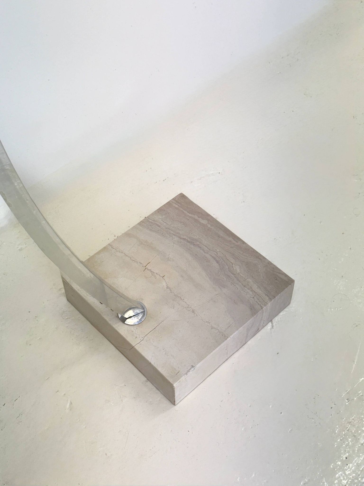 Lampadaire "arc" télescopique — Guzzini, Italie, 1970s