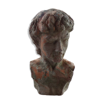 Terracotta bust