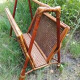 Bamboo and canning magazine holder