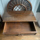 Pair of rattan bedside tables