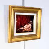 Painting Enamelled after C.Jalabert, signed R.Bonhomme – 1950