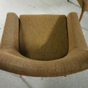 Chairs Danish 50s design structured low lines