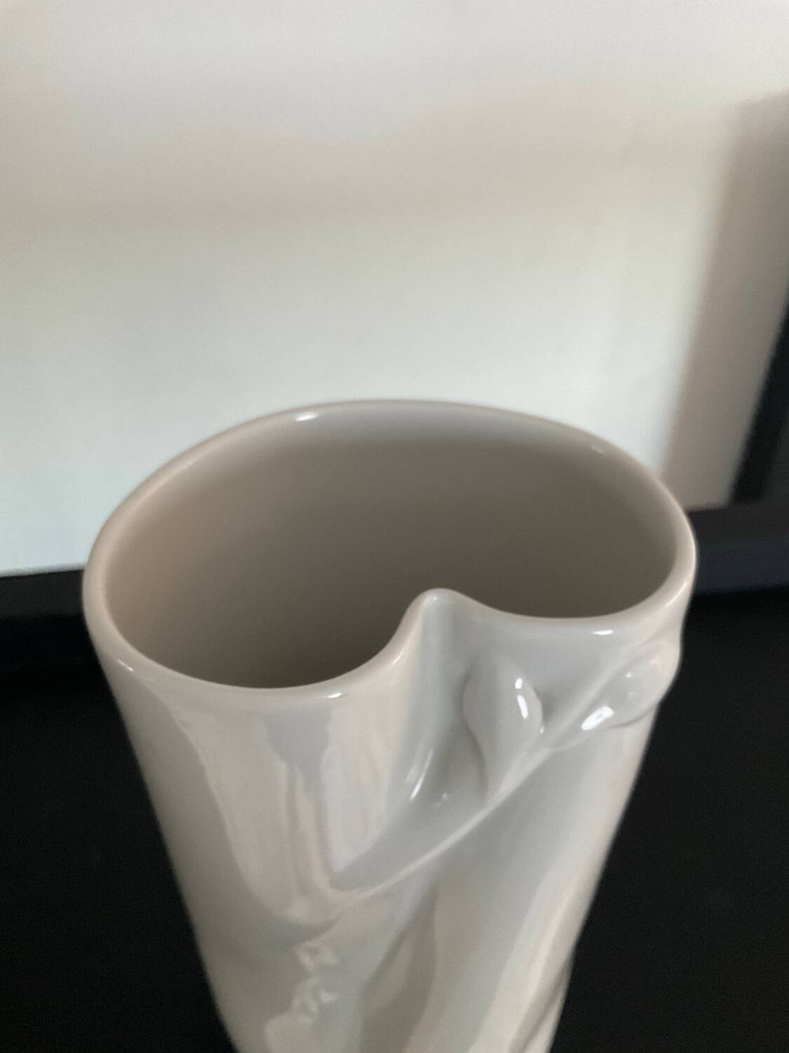 Ludwig Zepner vase for Meissen porcelain from the 60s