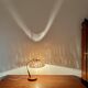Lampe de table en sisal et teck par Temde